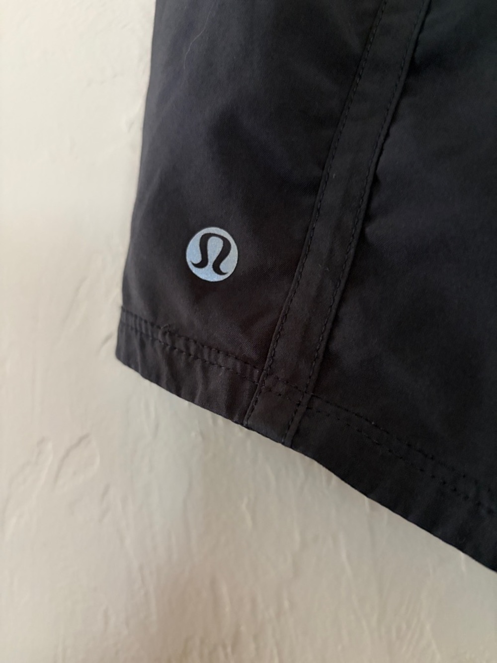 Lululemon Black Tracker Shorts. 4” - Picture 2 of 11